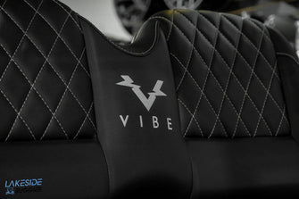 2025 VIBE EV - FLEX 4F  Blade Silver 4 Forward Passenger Street Legal Golf Cart -  Vibe EV at LakesideBuggies.com