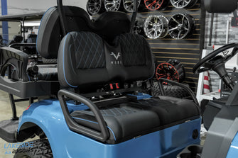 2025 VIBE EV - EV4  Ocean Breeze Blue 4 Passenger Street Legal Golf Cart -  Vibe EV at LakesideBuggies.com