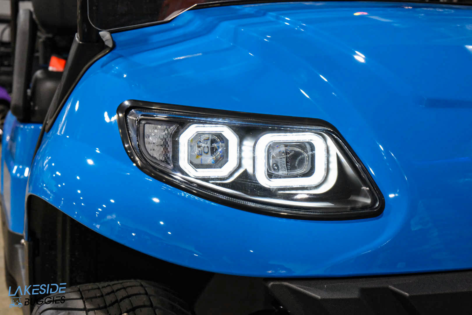2024  Icon EV  I40 Caribbean Blue  4 Passenger PN# LT-A0164562 -  Icon EV at LakesideBuggies.com