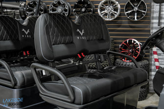 2025 VIBE EV - EV4F  Charcoal 4 Forward Passenger Street Legal Golf Cart -  Vibe EV at LakesideBuggies.com