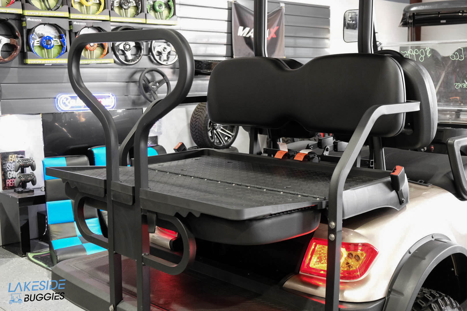 2024  Icon EV  ECO L  Tan  Lead Acid  4 Passenger PN# LT-A0157735 -  Icon EV at LakesideBuggies.com