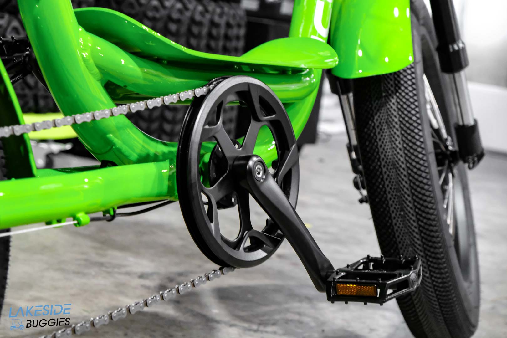 2023 Icon EV Electric Bicycle Lime Green PN# 165322320000570 -  ICON at LakesideBuggies.com