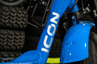 Bicicleta Eléctrica 2024 Icon EV Azul Caribe