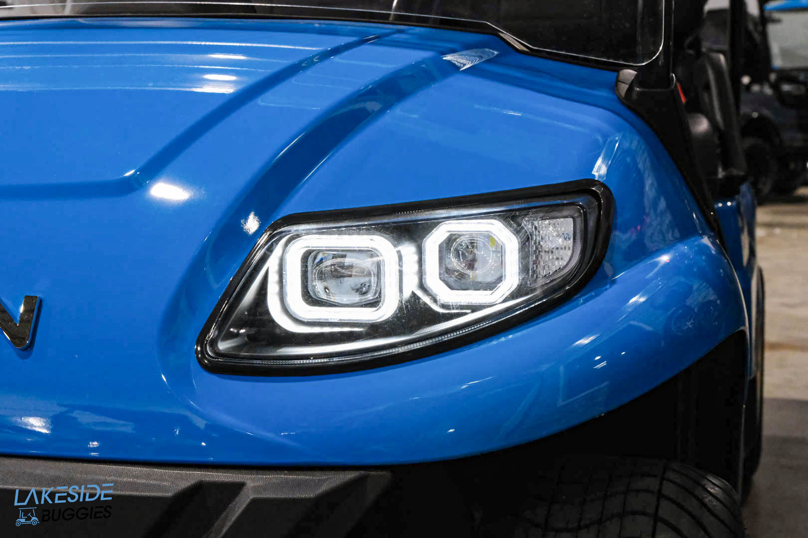 2024  Icon EV  I40 Caribbean Blue  4 Passenger PN# LT-A0164562 -  Icon EV at LakesideBuggies.com