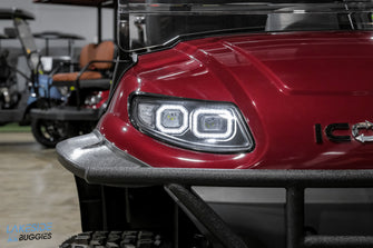 2024  Icon EV  I40L  Burgandy  Lead Acid  4 Passenger PN# LT-A0133067 -  Icon EV at LakesideBuggies.com