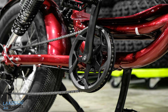 Bicicleta eléctrica 2024 Icon EV Rojo sangría