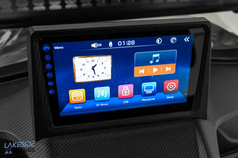 2025 VIBE EV - FLEX 4F Laguna Blue Carrito de golf legal para calle con 4 pasajeros delanteros