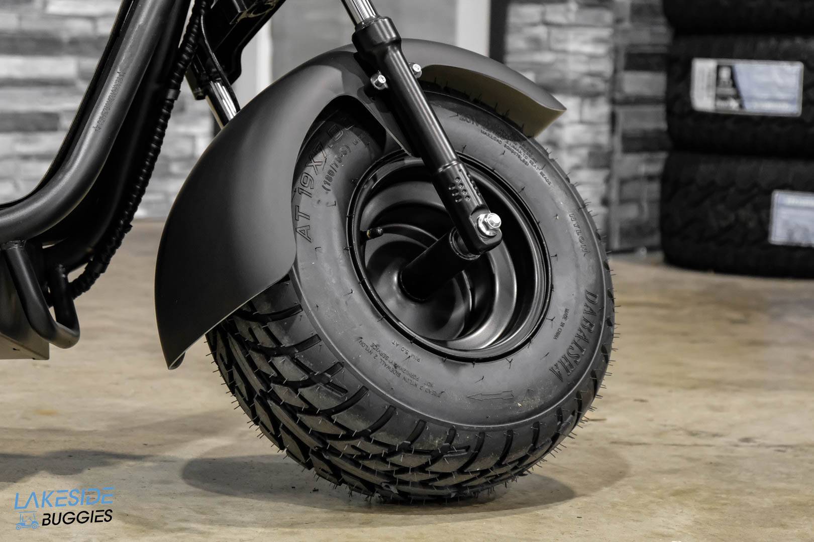E-Rider Electric Personal Transportation Scooter Matte Black PN# -  E-Riderrs at LakesideBuggies.com