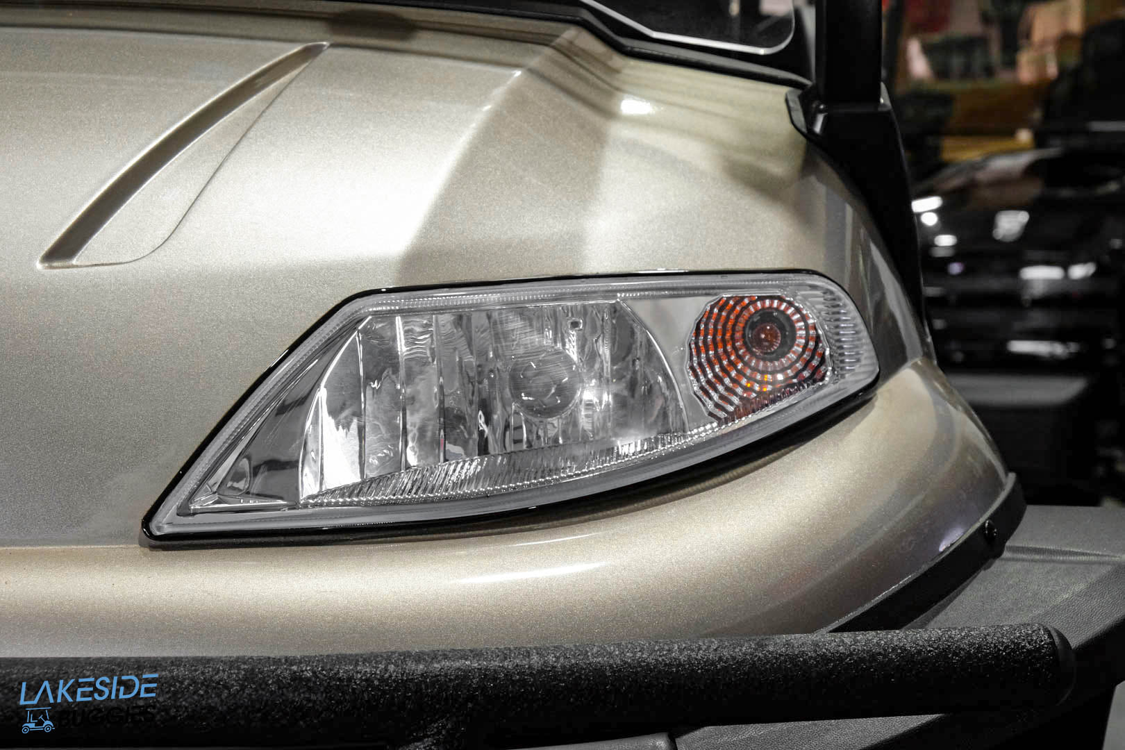 2024  Icon EV  ECO L  Tan  Lead Acid  4 Passenger PN# LT-A0157735 -  Icon EV at LakesideBuggies.com