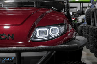 2024  Icon EV  I40L  Burgandy  Lead Acid  4 Passenger PN# LT-A0133067 -  Icon EV at LakesideBuggies.com