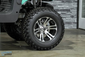 2024 Kodiak Defender Teal  Lifted  4 Passenger Golf Cart PN# 4C9KSB1D6PG647223 -  Kodiak EV at LakesideBuggies.com