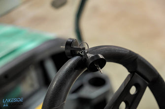 2024 Kodiak Defender Teal  Lifted  4 Passenger Golf Cart PN# 4C9KSB1D6PG647223 -  Kodiak EV at LakesideBuggies.com