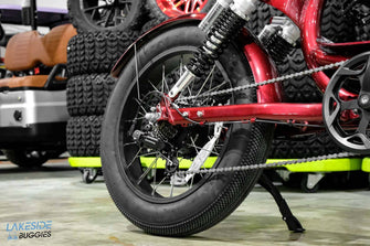2023 Icon EV Electric Bicycle Sangria Red PN# 165322320000619 -  ICON at LakesideBuggies.com