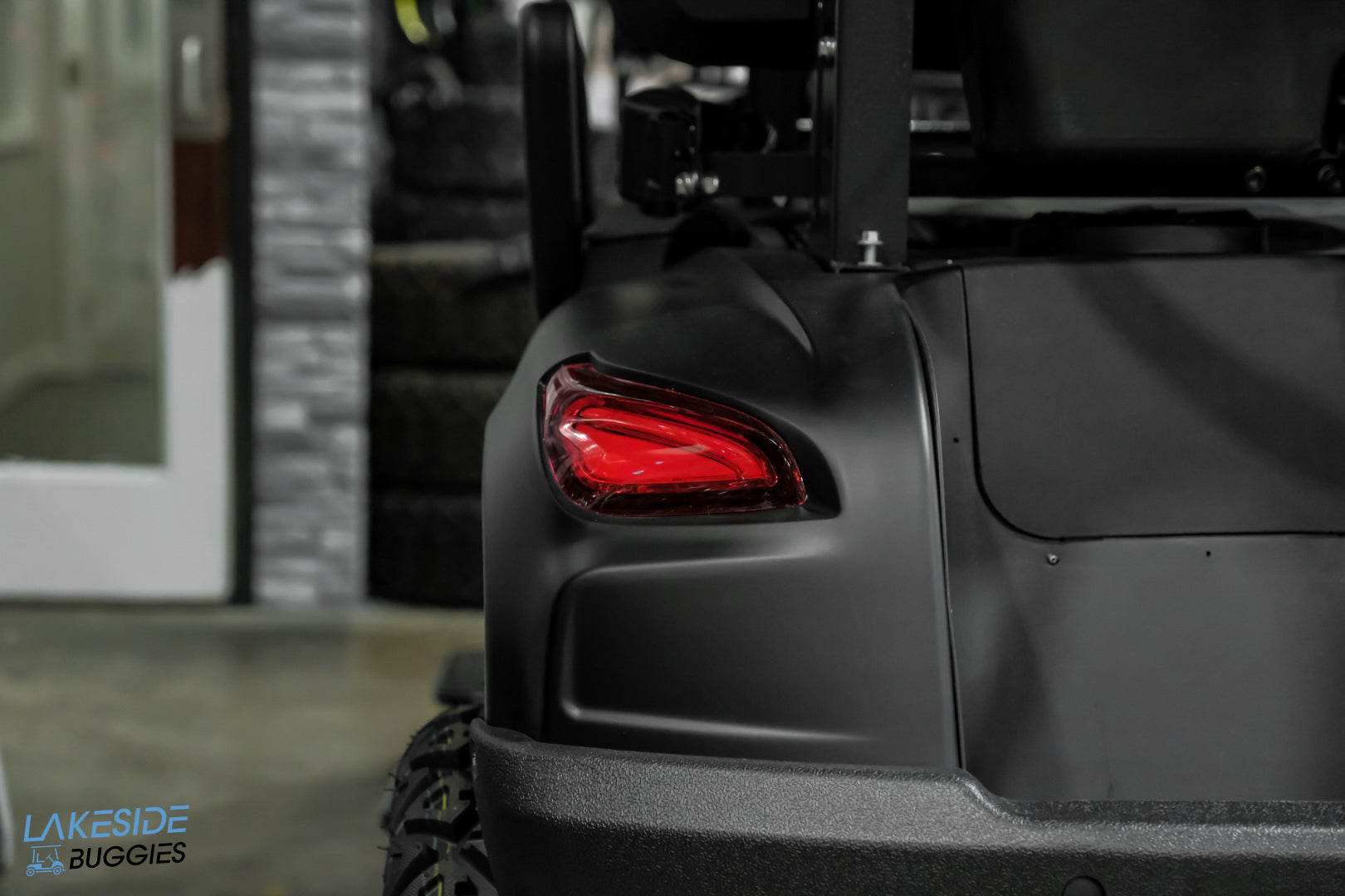 2025 VIBE EV  - EV4  Matte Black Limited Edition 4 Forward Passenger Street Legal Golf Cart -  Vibe EV at LakesideBuggies.com