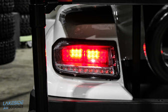 2023 Custom ICON i40 White  4 Passenger Golf Car PN# LT-A0123499