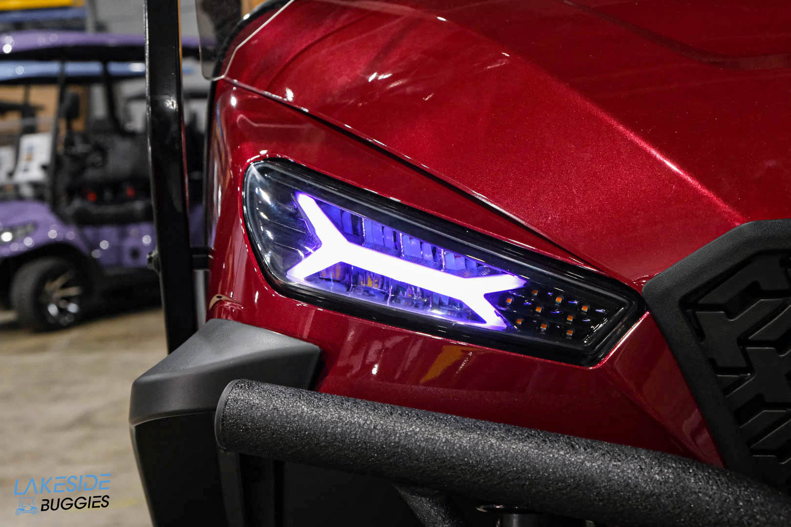 2024  MadJax  X Series Gen 2  Cherry Red Metallic  Honey Suede Seats  LIfted PN# 2333ST204S003322 -  MadJax at LakesideBuggies.com
