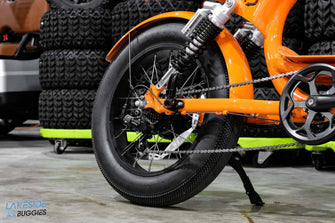 2023 Icon EV Electric Bicycle Orange PN# 165322320000519 -  ICON at LakesideBuggies.com