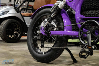 2023 Icon EV Electric Bicycle Purple PN# 165322320000646 -  ICON at LakesideBuggies.com