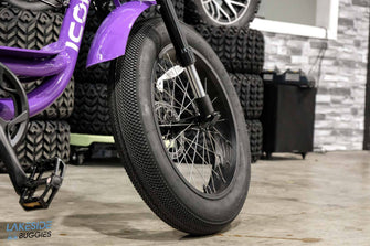 2023 Icon EV Electric Bicycle Purple PN# 165322320000646 -  ICON at LakesideBuggies.com