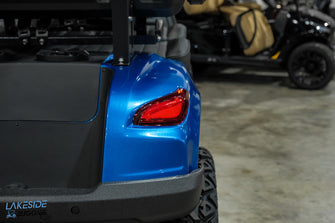2025 VIBE EV - FLEX 4F Laguna Blue Carrito de golf legal para calle con 4 pasajeros delanteros