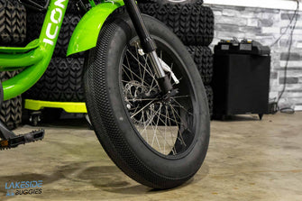 2023 Icon EV Electric Bicycle Lime Green PN# 165322320000570 -  ICON at LakesideBuggies.com