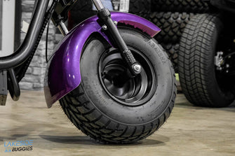 Scooter eléctrico de transporte personal E-Rider morado