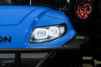 2023 ICON i40L  Custom Build Carribean Blue Lithium  Lifted 4 Passenger Golf Car