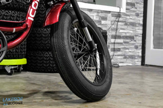 2023 Icon EV Electric Bicycle Sangria Red PN# 165322320000619 -  ICON at LakesideBuggies.com