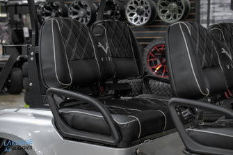 2025 VIBE EV  - EV4F  Blade Silver 4 Forward Passenger Street Legal Golf Cart -  Vibe EV at LakesideBuggies.com