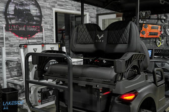 2025 VIBE EV - EV4  Matte Black Special Edition 4 Passenger Street Legal Golf Cart -  Vibe EV at LakesideBuggies.com