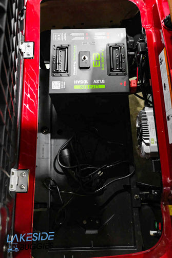 2023  Icon EV  I40  Sangria Red  Lithium Battery  4 Passenger PN# LT-A0166198
