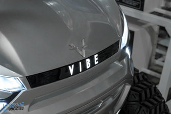 2025 VIBE EV - FLEX 4F  Blade Silver 4 Forward Passenger Street Legal Golf Cart -  Vibe EV at LakesideBuggies.com
