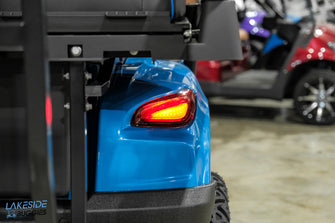 2025 VIBE EV - EV4  Ocean Breeze Blue 4 Passenger Street Legal Golf Cart -  Vibe EV at LakesideBuggies.com