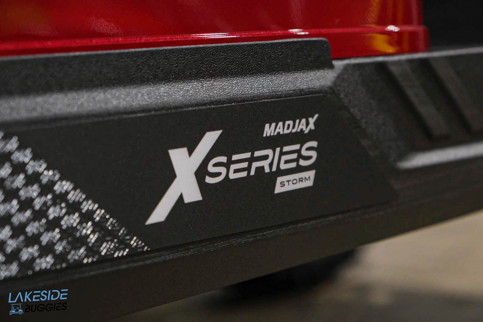 2024  MadJax  X Series Gen 2  Cherry Red Metallic  Honey Suede Seats  LIfted PN# 2333ST204S003322 -  MadJax at LakesideBuggies.com