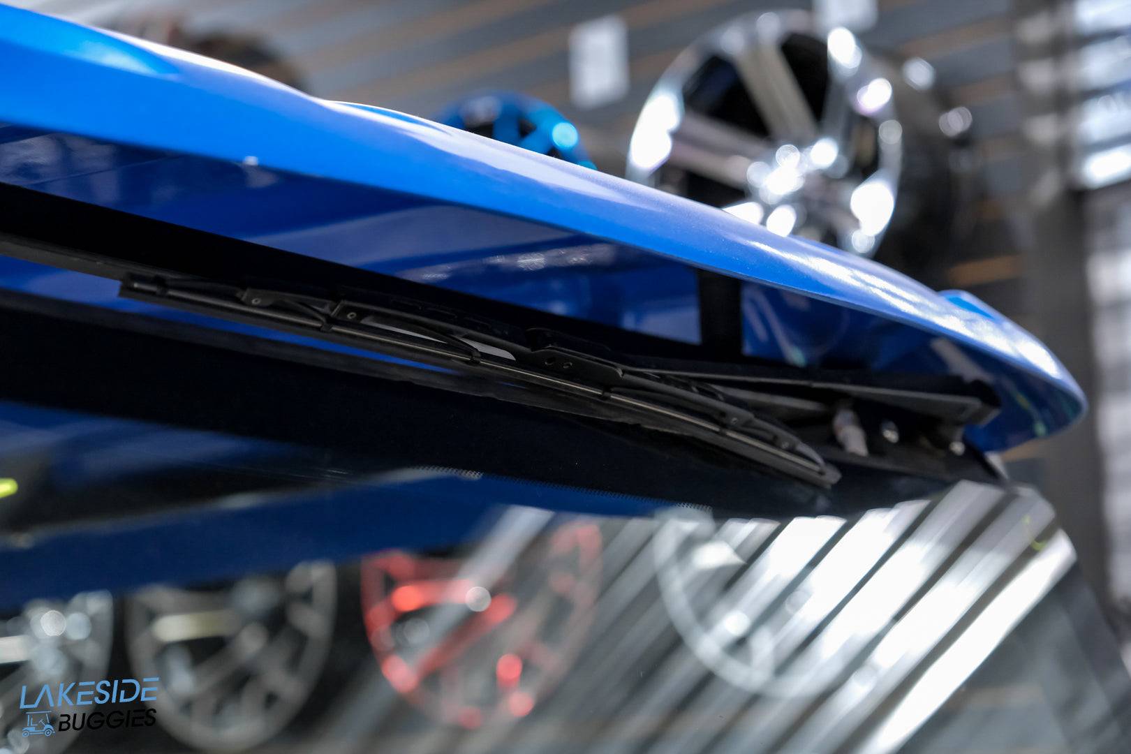 2024  EPIC Carts  E40L  Blue  Lead Acid  4 Passenger PN# HP230500046 -  EPIC Carts at LakesideBuggies.com