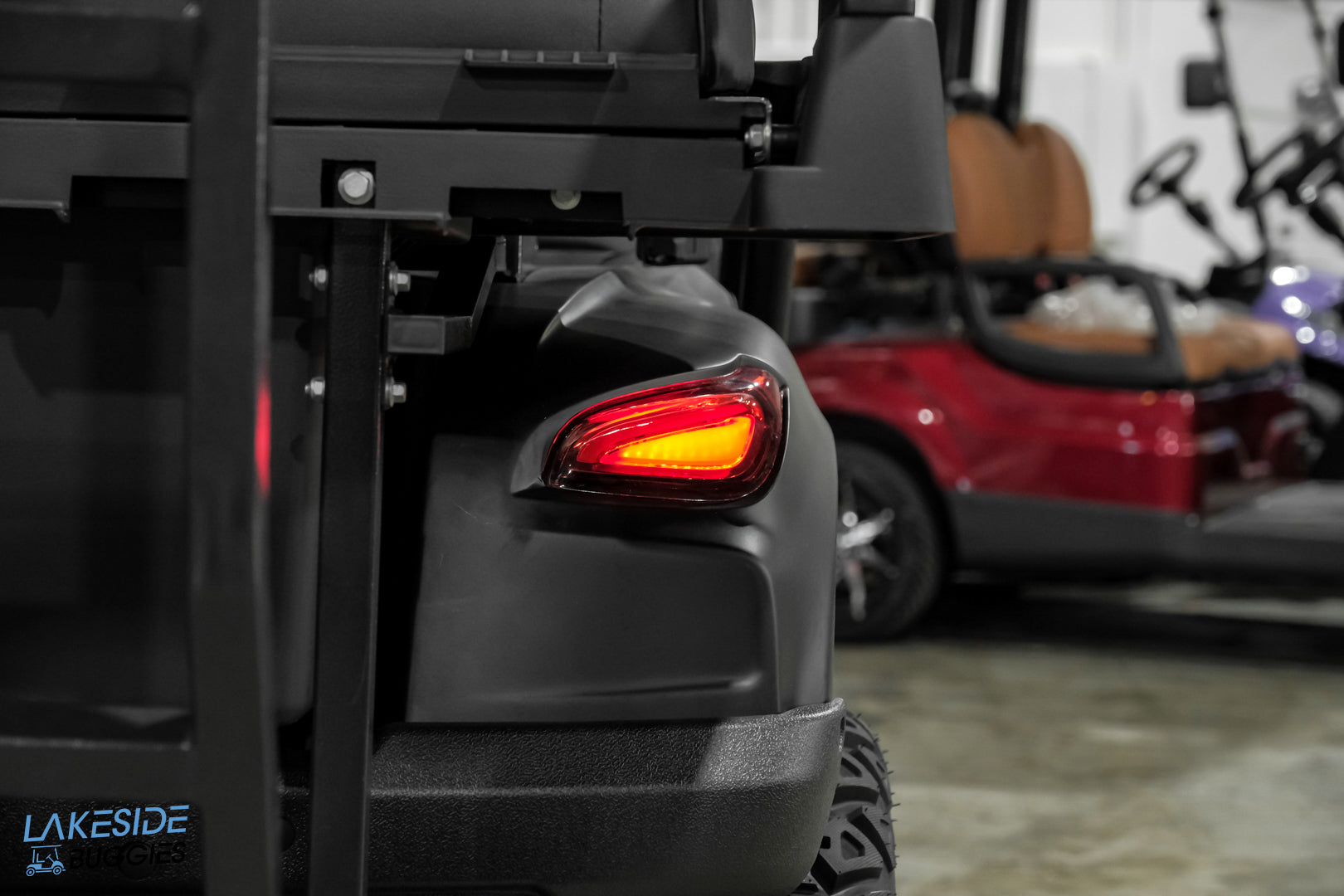 2025 VIBE EV - EV4  Matte Black Special Edition 4 Passenger Street Legal Golf Cart -  Vibe EV at LakesideBuggies.com