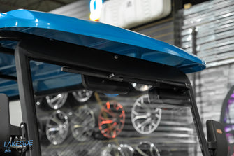 2025 VIBE EV - EV4  Ocean Breeze Blue 4 Passenger Street Legal Golf Cart -  Vibe EV at LakesideBuggies.com