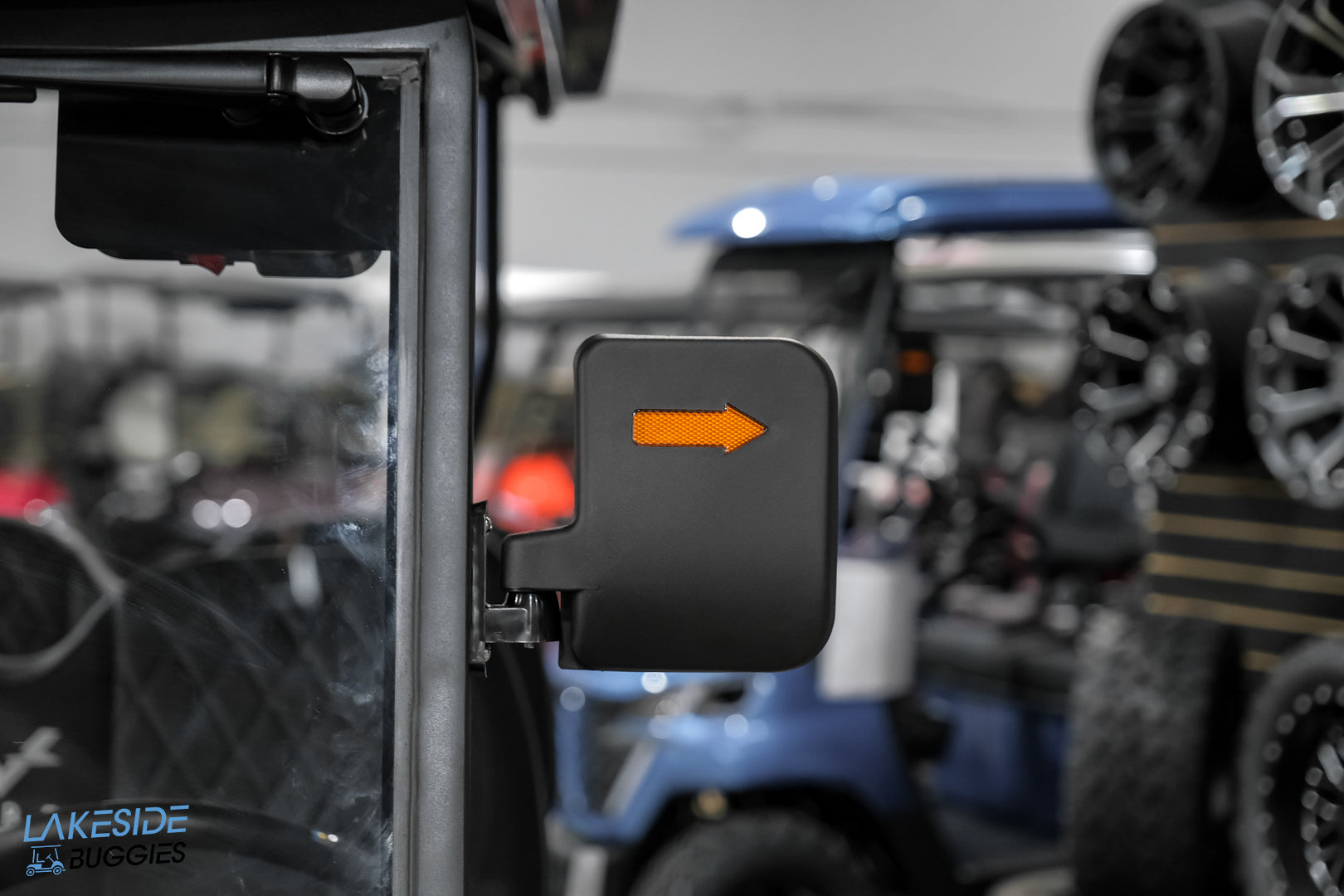 2025 VIBE EV - EV4F  Charcoal 4 Forward Passenger Street Legal Golf Cart -  Vibe EV at LakesideBuggies.com