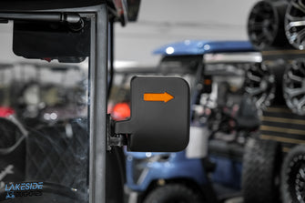 2025 VIBE EV - EV4F  Charcoal 4 Forward Passenger Street Legal Golf Cart -  Vibe EV at LakesideBuggies.com