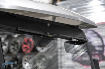 2025 VIBE EV  - EV4F  Blade Silver 4 Forward Passenger Street Legal Golf Cart -  Vibe EV at LakesideBuggies.com