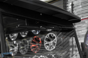 2025 VIBE EV - EV4  Matte Black Special Edition 4 Passenger Street Legal Golf Cart -  Vibe EV at LakesideBuggies.com