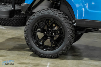 2025 VIBE EV - EV4  Ocean Breeze Blue 4 Passenger Street Legal Golf Cart -  Vibe EV at LakesideBuggies.com
