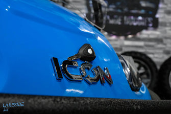 2023 ICON i40L  Custom Build Carribean Blue Lithium  Lifted 4 Passenger Golf Car PN# LT-A0130877