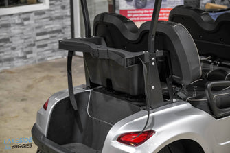2025 VIBE EV  - EV4F  Blade Silver 4 Forward Passenger Street Legal Golf Cart -  Vibe EV at LakesideBuggies.com