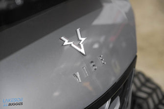 2025 VIBE EV  - EV4F  Blade Silver 4 Forward Passenger Street Legal Golf Cart -  Vibe EV at LakesideBuggies.com