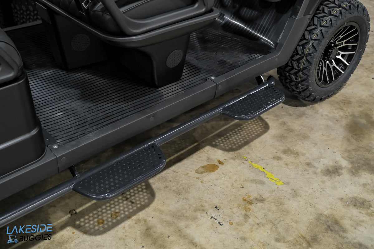 2025 VIBE EV - FLEX 4F  Matte Black Special Edition 4 Forward Passenger Street Legal Golf Cart -  Vibe EV at LakesideBuggies.com