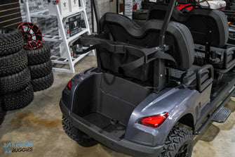 2025 VIBE EV - EV4F  Charcoal 4 Forward Passenger Street Legal Golf Cart -  Vibe EV at LakesideBuggies.com