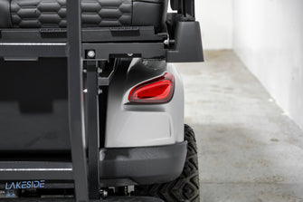 2025 VIBE EV - FLEX 4F Laguna Blue Carrito de golf legal para calle con 4 pasajeros delanteros