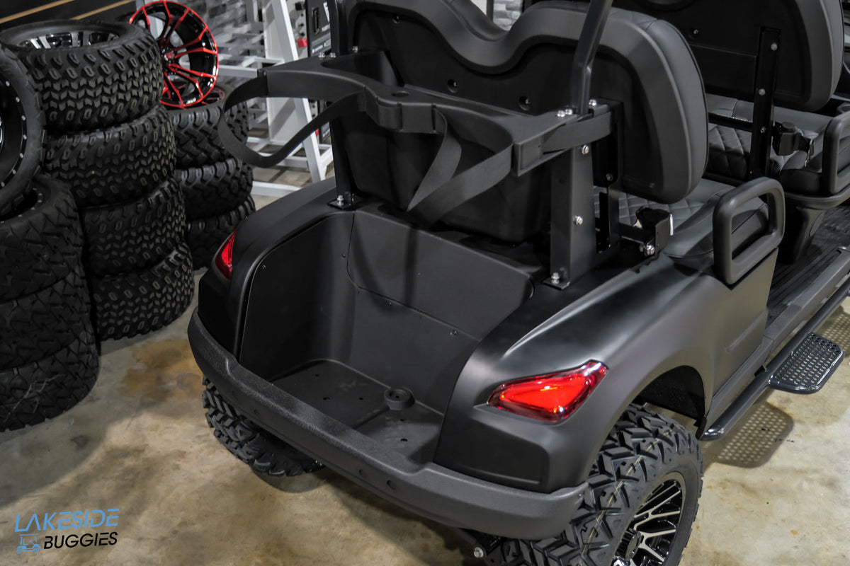 2025 VIBE EV - FLEX 4F  Matte Black Special Edition 4 Forward Passenger Street Legal Golf Cart -  Vibe EV at LakesideBuggies.com