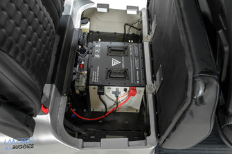 2025 VIBE EV - FLEX 4F Laguna Blue Carrito de golf legal para calle con 4 pasajeros delanteros